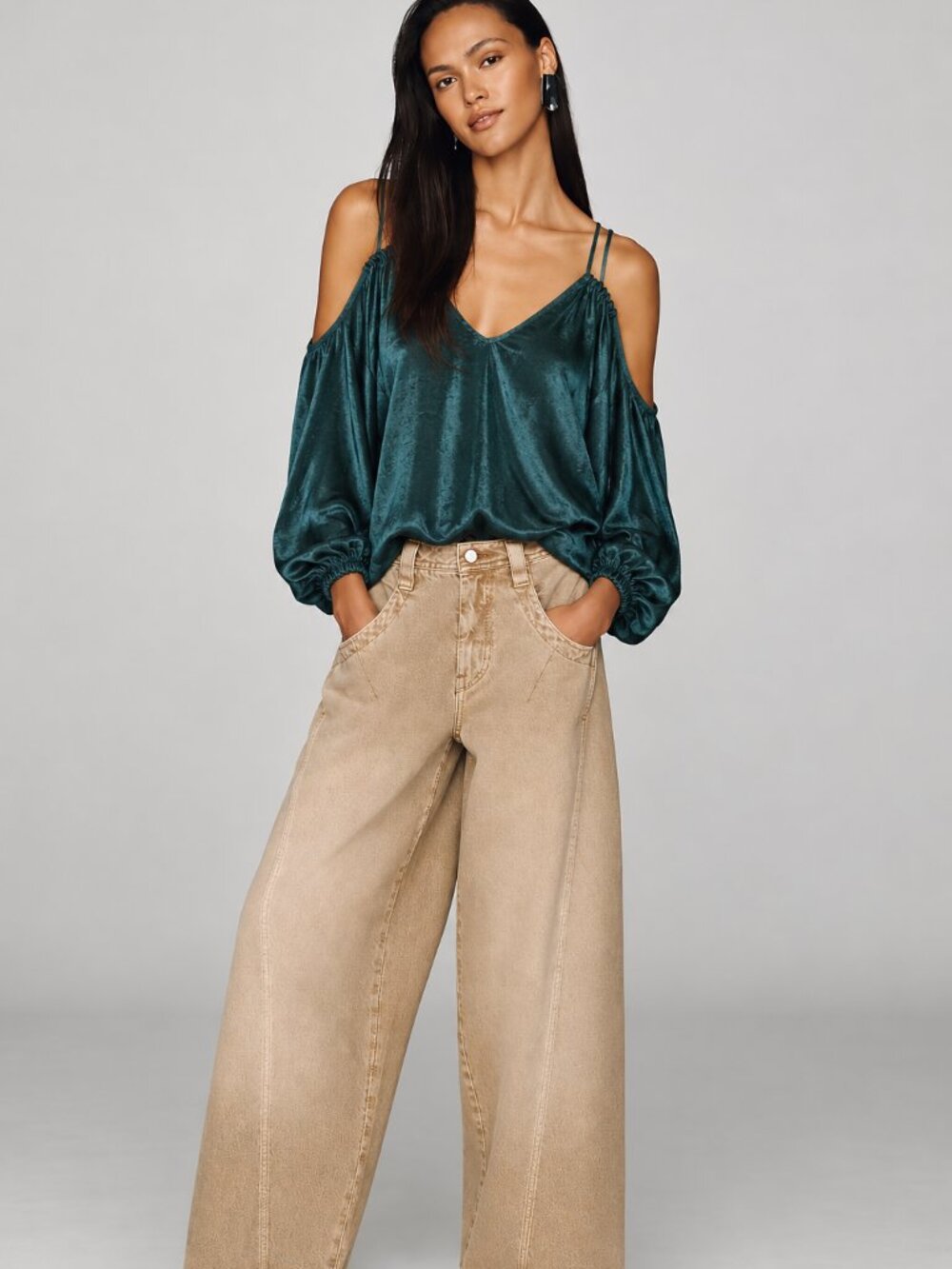 Anthropologie Fall Romantic Boho Elevated Boho Jewel Tone Everyday Satin